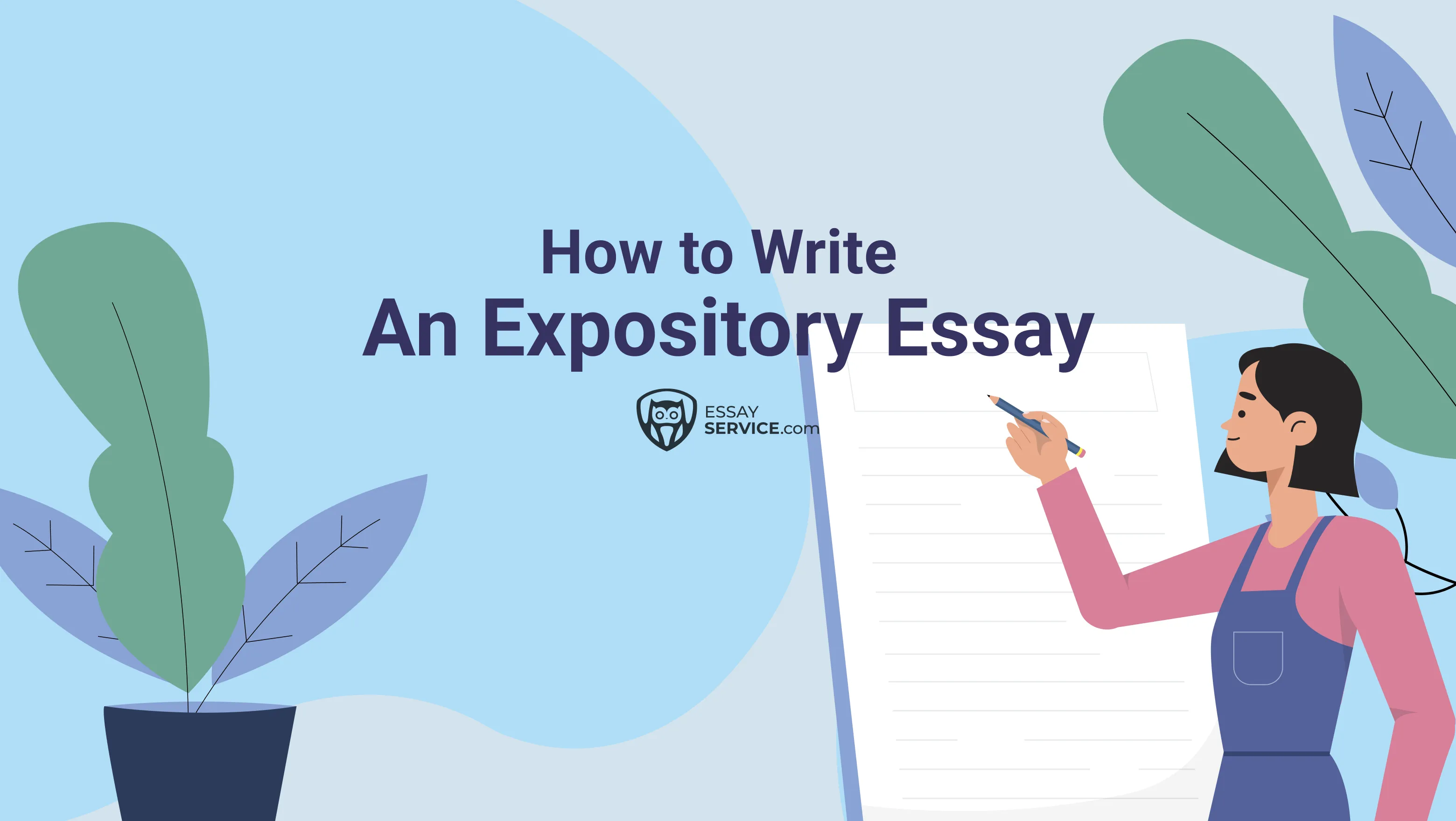how to write an expository essay